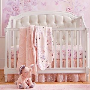 Beautiful Designer Tulle crib skirt